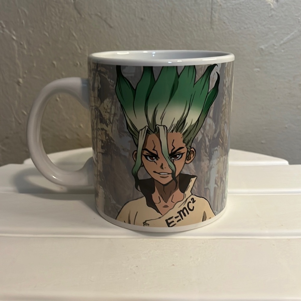 Dr. Stone coffee mug